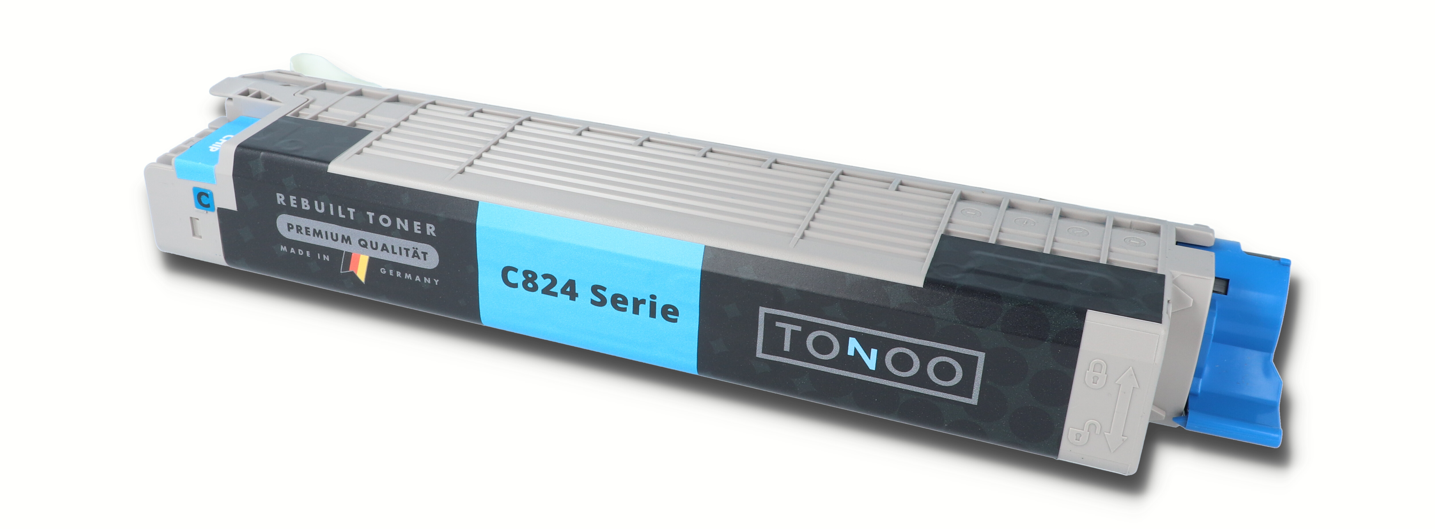 Tonoo® Toner ersetzt OKI 47095703 Cyan