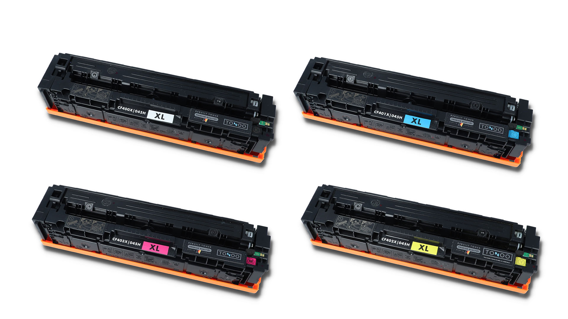 Tonoo® Toner ersetzt HP 201X BK|C|M|Y Spar Set XL