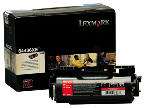 Original Lexmark 64436XE Toner Schwarz