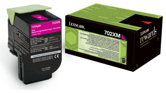 Original Lexmark 702XM | 70C2XM0 Toner Magenta XXL