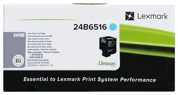 Original Lexmark 24B6516 Toner Cyan