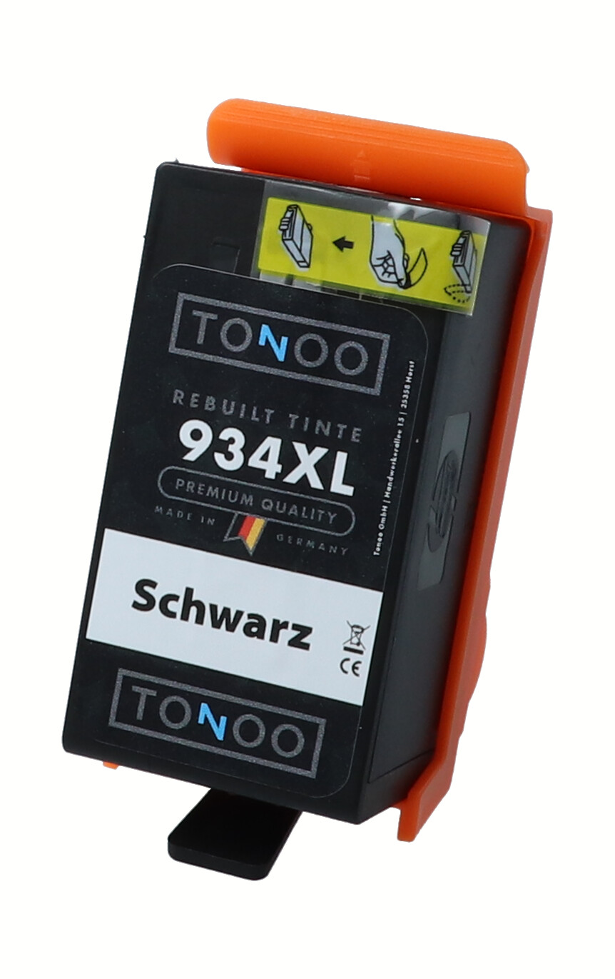 Tonoo® Tinte ersetzt HP 934XL | C2P23AE Schwarz XL