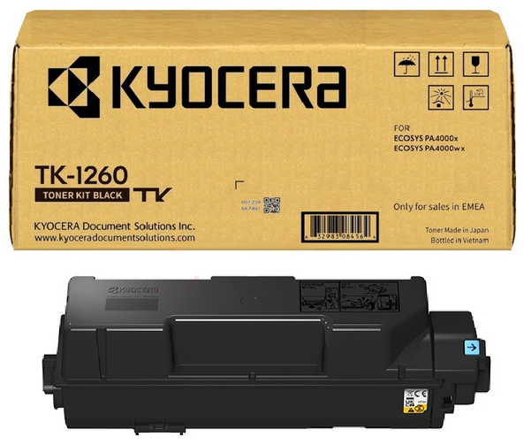 Original Kyocera TK1260 | 1T0C150NL0 Toner Schwarz
