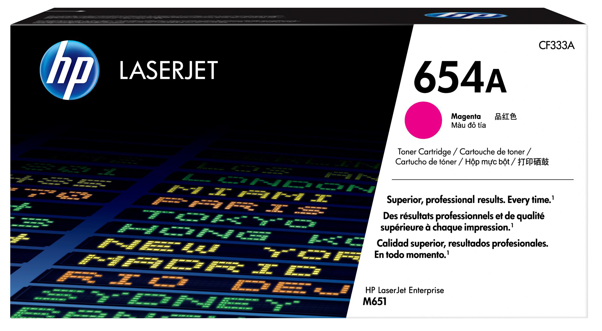 Original HP CF333A | 654A Toner Magenta ( A-Ware )