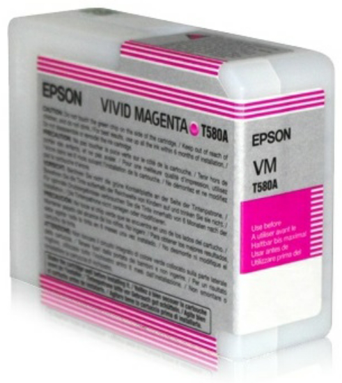 Original Epson T580A | C13T580A00 Tintenpatrone vivid Magenta
