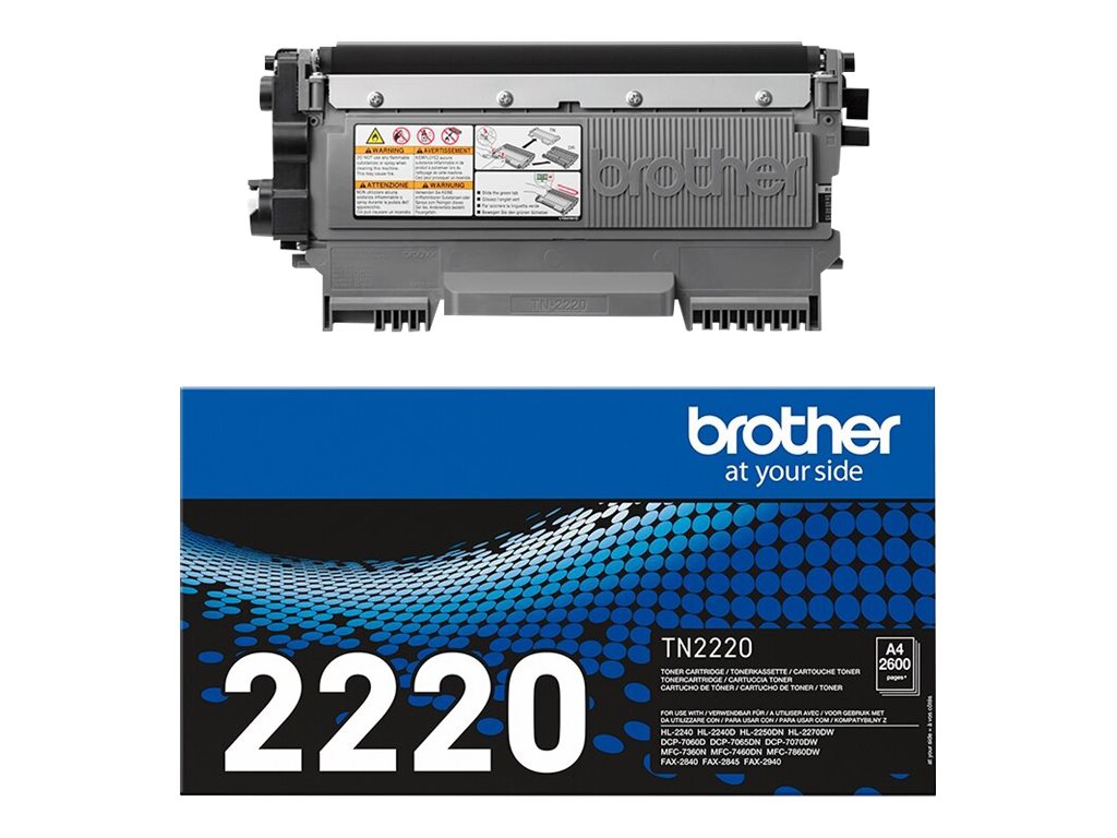 Original Brother TN2220 Toner Schwarz