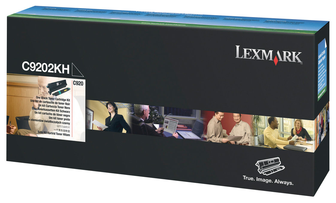 Original Lexmark C9202KH Toner Schwarz ( A-Ware )