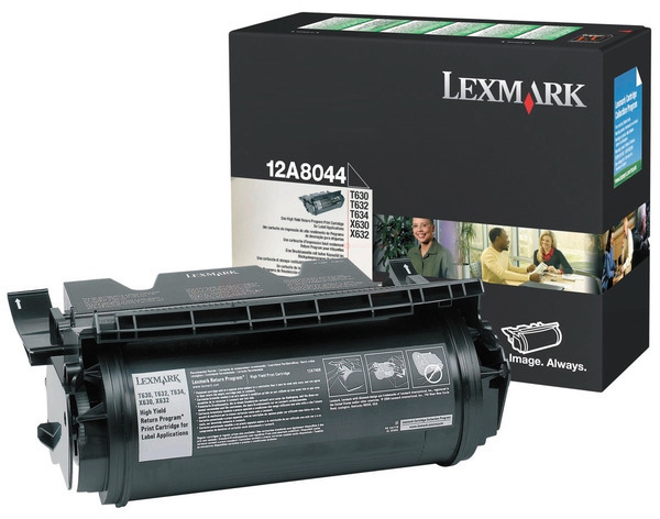 Original Lexmark  | 12A8044 Toner Schwarz xl