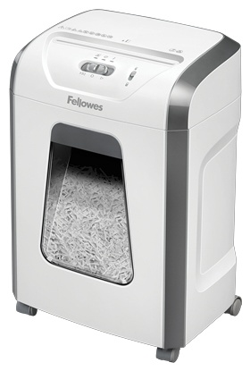 Fellowes 15C Aktenvernichter | P-4 Partikelschnitt | 15 Blatt | 19 l | Weiß