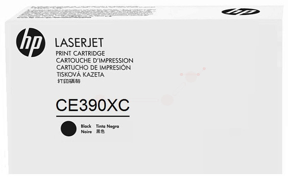 Original HP CE390X | CE390XC | 90X Toner Schwarz XL