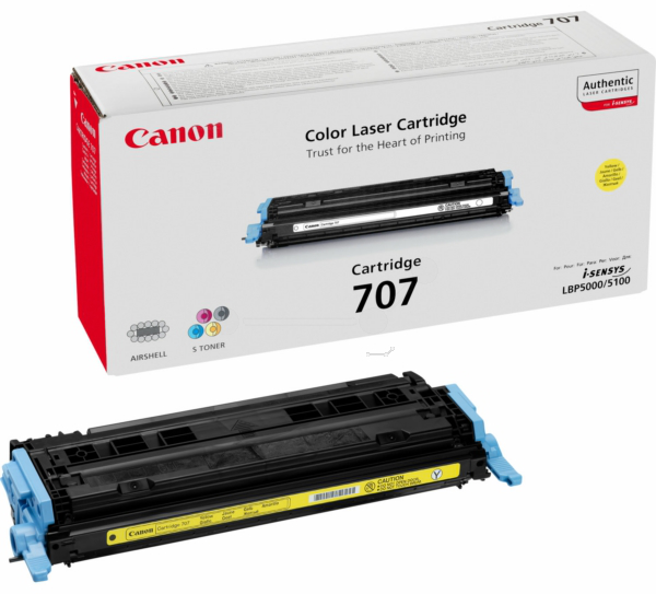 Original Canon 9421A004 | 707 Toner Gelb