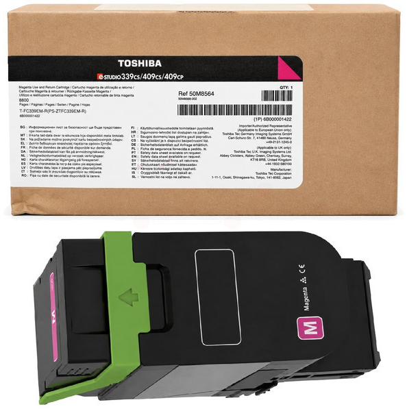 Original Toshiba T-FC339E-M | 6B000001422 Toner Magenta