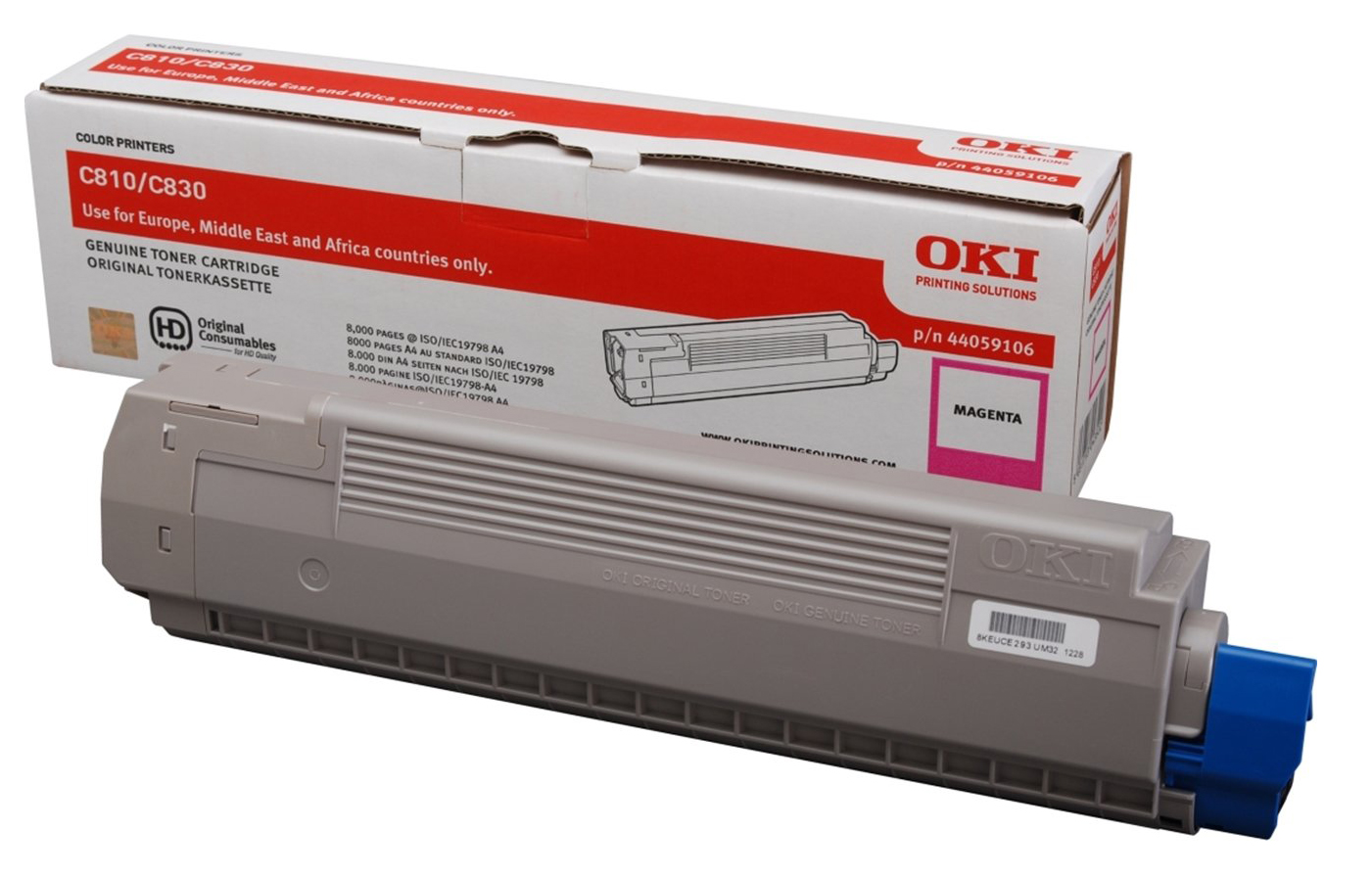 Original OKI 44059106 Toner Magenta