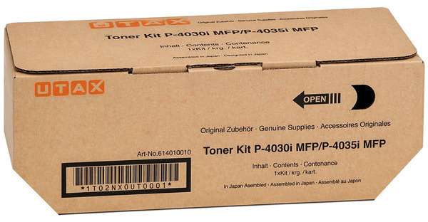 Original UTAX 614010010 Toner Schwarz