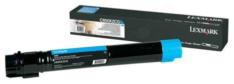 Original Lexmark C950X2CG Toner Cyan