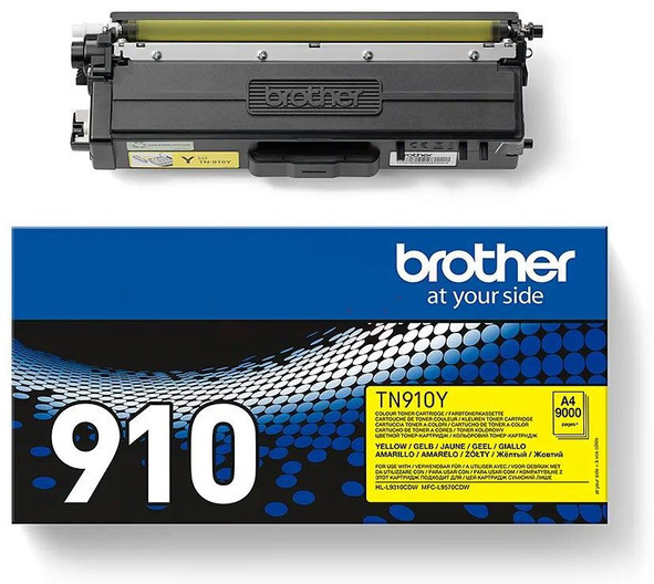 Original Brother TN910Y Toner Gelb