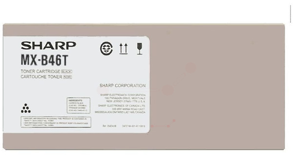 Original Sharp MXB46T Toner Schwarz