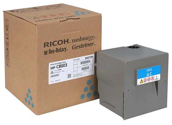 Original Ricoh Type MPC8003 | 842195 Toner Cyan ( A-Ware )