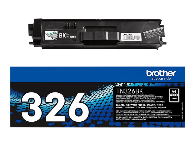 Original Brother TN326BK Toner Schwarz XL