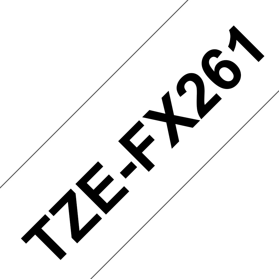 Brother TZE-FX261 Etiketten erstellende Bänder