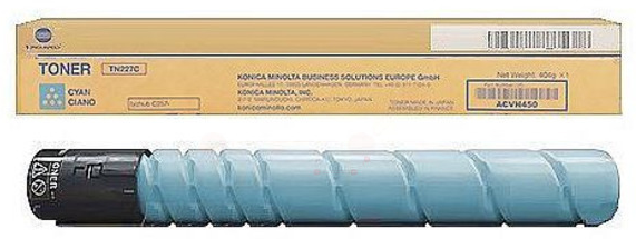 Original Konica Minolta TN227C | ACVH450 Toner Cyan XL