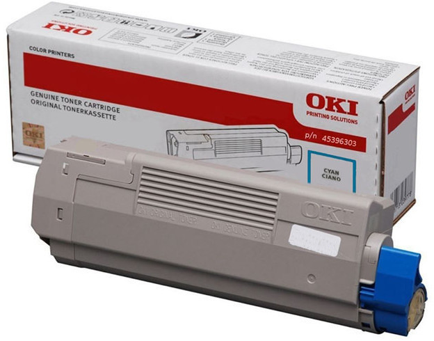 Original OKI 45396303 Toner Cyan