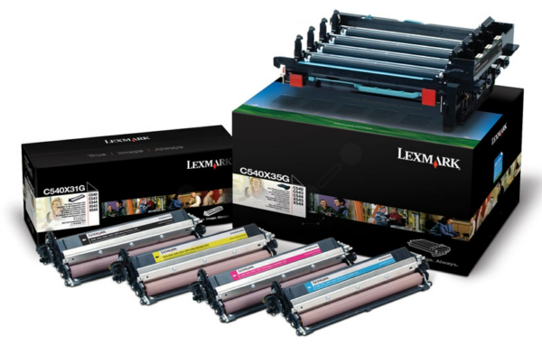 Original Lexmark C540X74G Trommel ( Schwarz und Farbe )