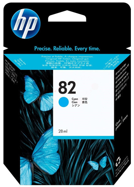 Original HP 82 | C4911A Tinte Cyan XL ( 2022 - 2023 )