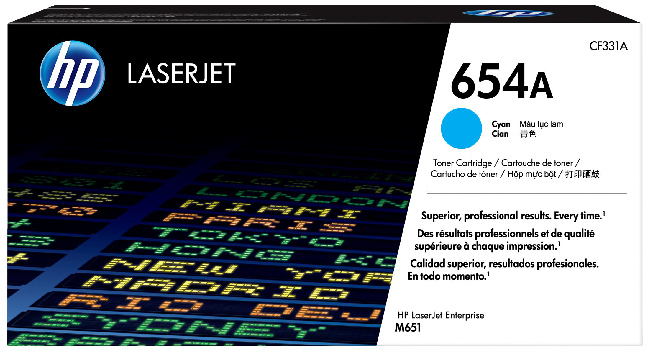 Original HP CF331A | 654A Toner Cyan