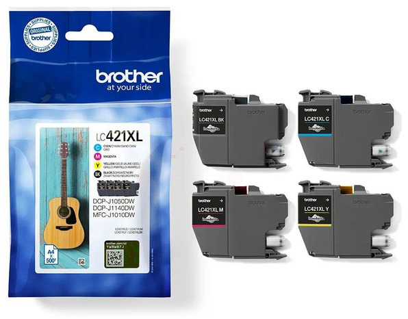 Original Brother LC421XLVAL Tinte Spar Set XL