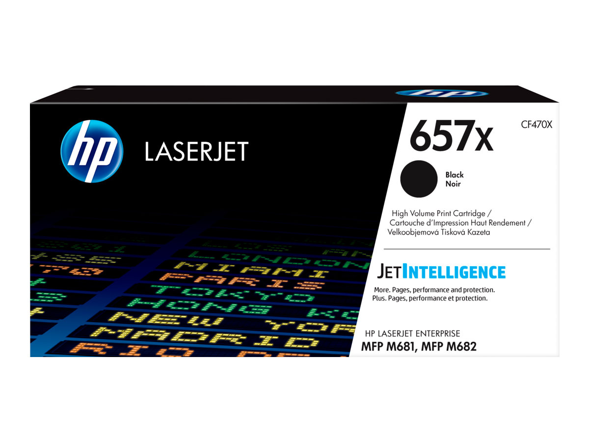 Original HP CF470X | 657X Toner Schwarz XL