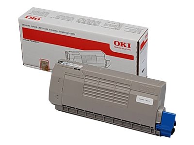 Original OKI 44318608 Toner Schwarz