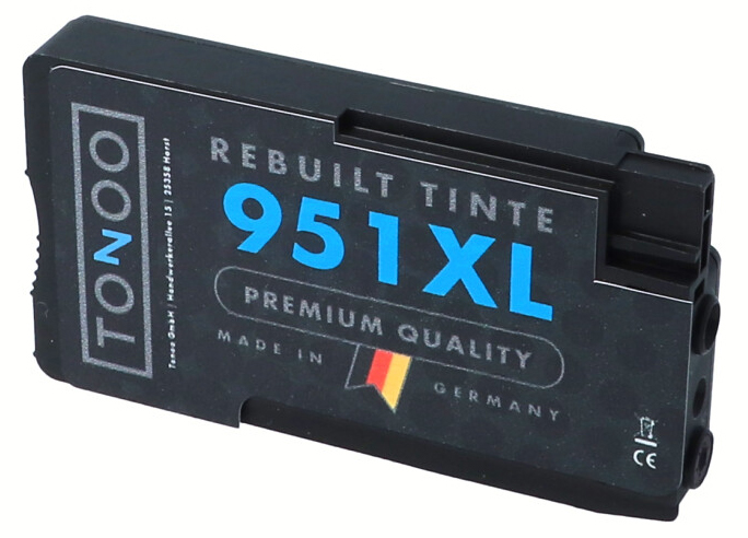 Tonoo® Tinte ersetzt HP CN046AE | 951XL Cyan XL