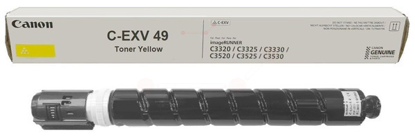 Original Canon CEXV49 | 8527B002 Toner Gelb