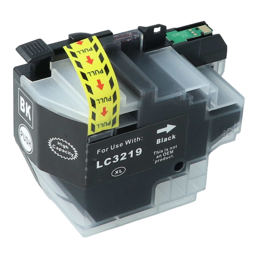 Tonoo® Tinte ersetzt Brother LC3219XLBK Schwarz XL