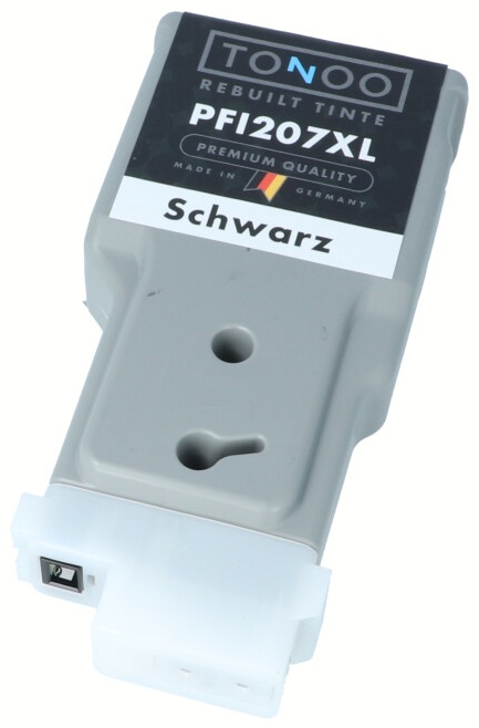 Tonoo® Tinte ersetzt Canon 8789B001 | PFI207BK Schwarz XL