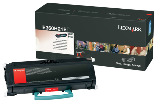 Original Lexmark E360H21E Toner Schwarz XL