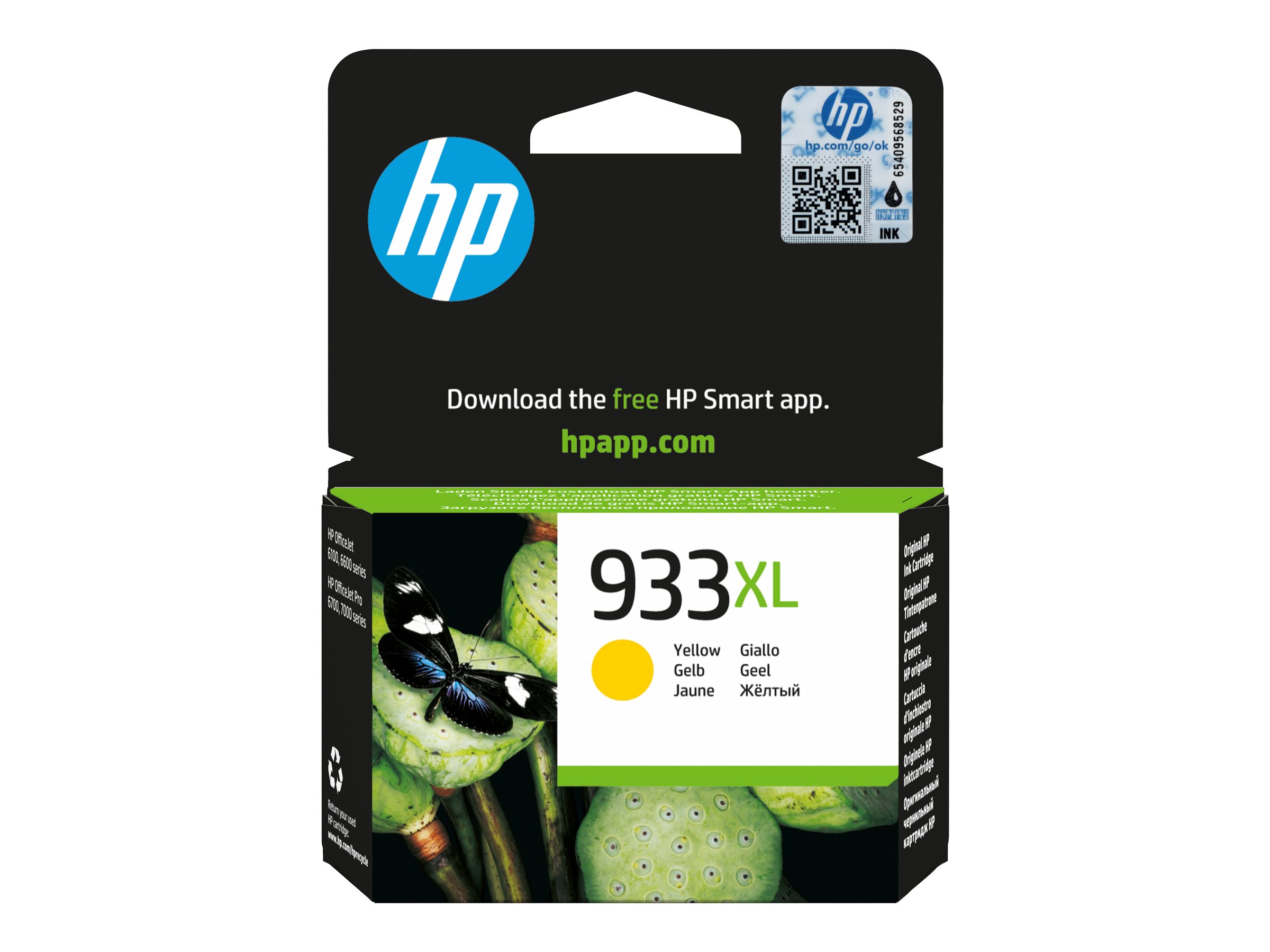 Original HP 933XL | CN056AE Tinte Gelb XL