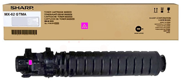 Original Sharp MX62GTMB | MX-62GT-MB Toner Magenta