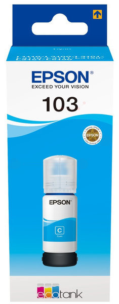 Original Epson 103 | C13T00S24A Tintenflasche Cyan