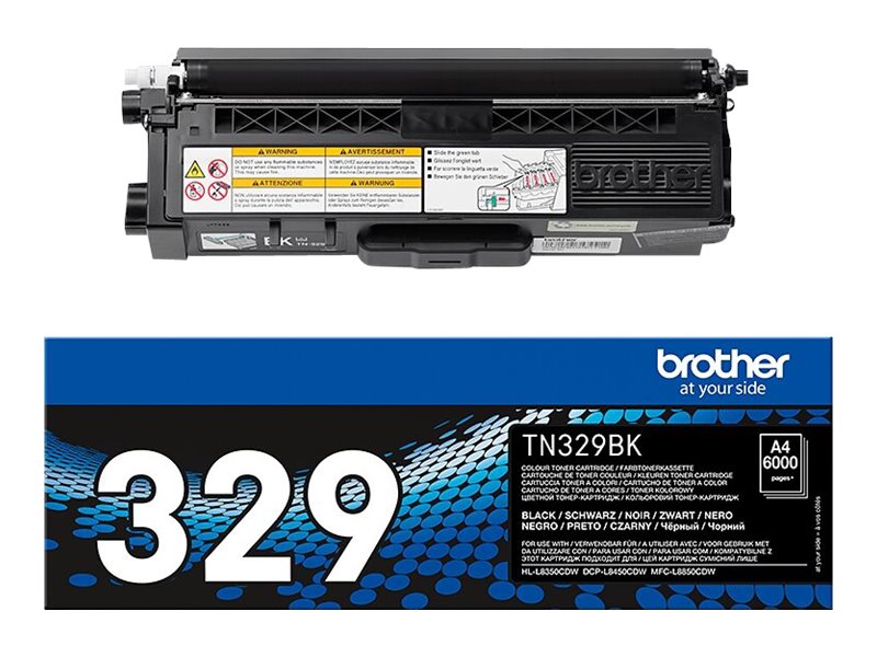 Original Brother TN329BK Toner Schwarz XXL
