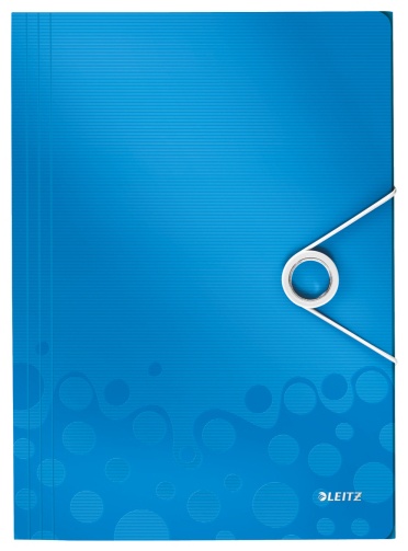 Leitz Eckspanner WOW 4599 | DIN A4 | Blau | Polypropylen (PP)