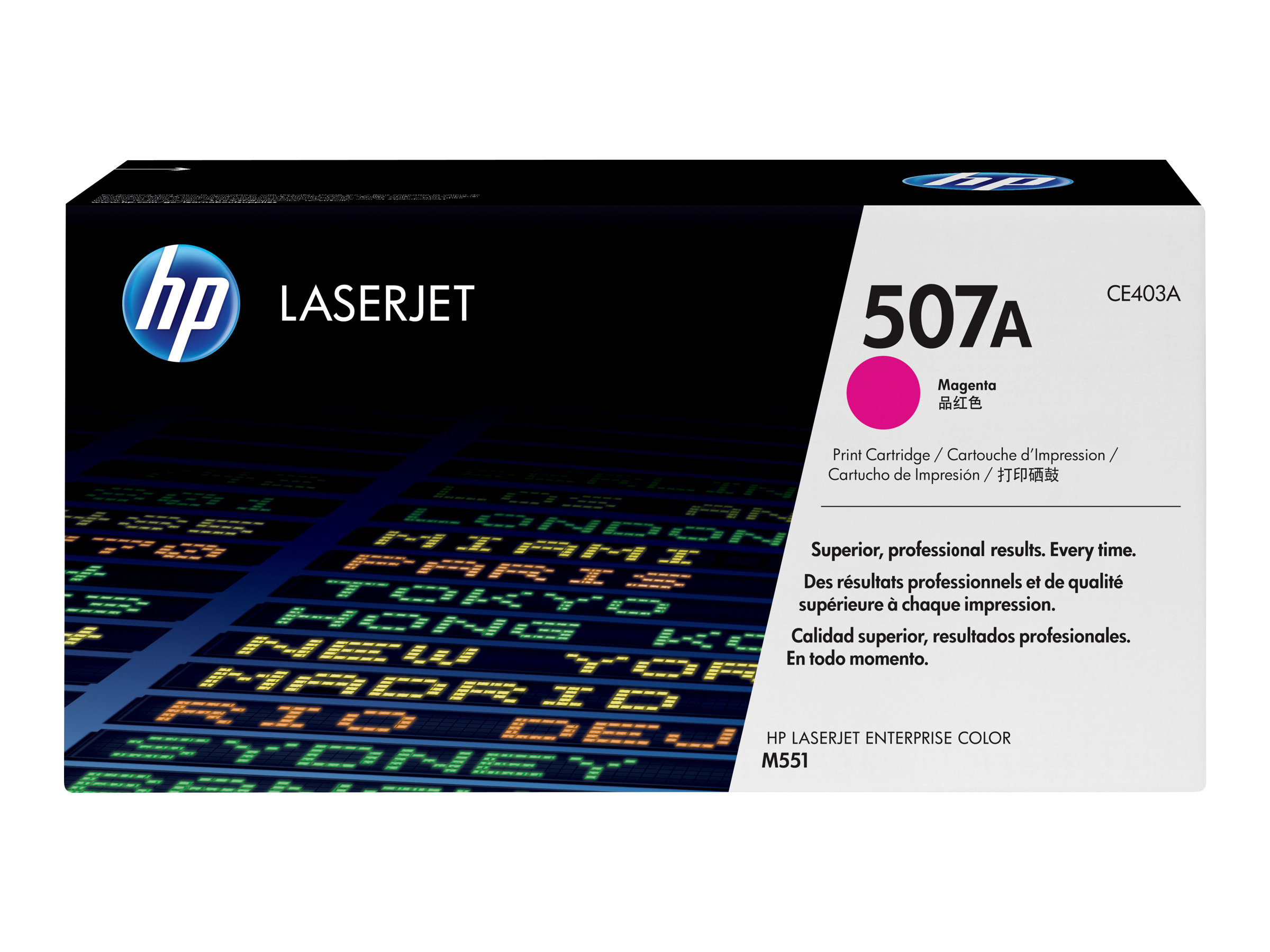 Original HP CE403A | 507A Toner Magenta ( A-Ware )