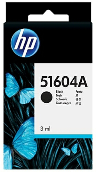 Original HP 51604A Tinte Schwarz