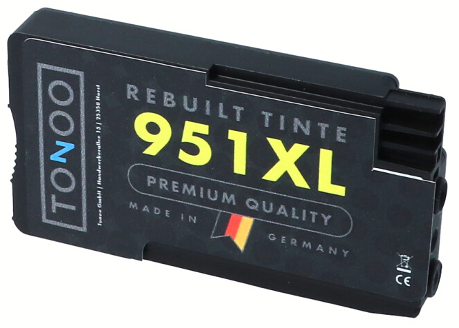 Tonoo® Tinte ersetzt HP CN048AE | 951XL Gelb XL