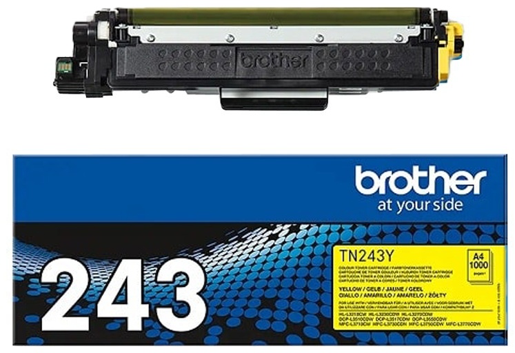 Original Brother TN243Y Toner Gelb