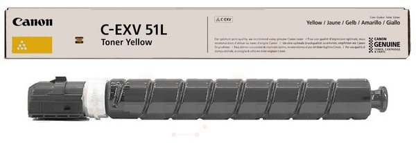 Original Canon CEXV51L | 0487C002 Toner Gelb