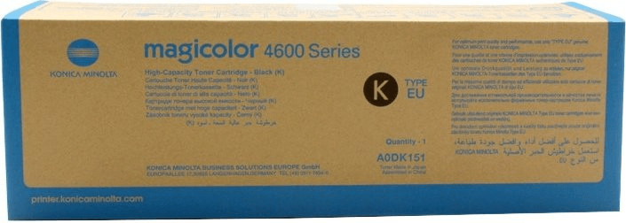 Original Konica Minolta A0DK151 Toner Schwarz