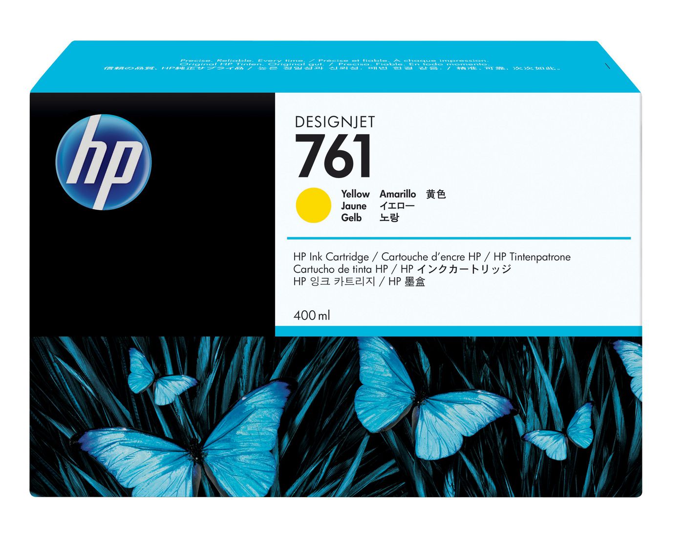 Original HP 761 | CM992A Tinte Gelb ( 05.2025 )