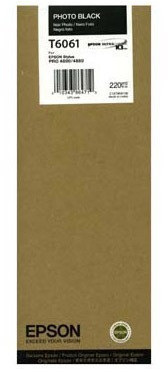 Original Epson T6061 | C13T606100 Tinte Foto Schwarz